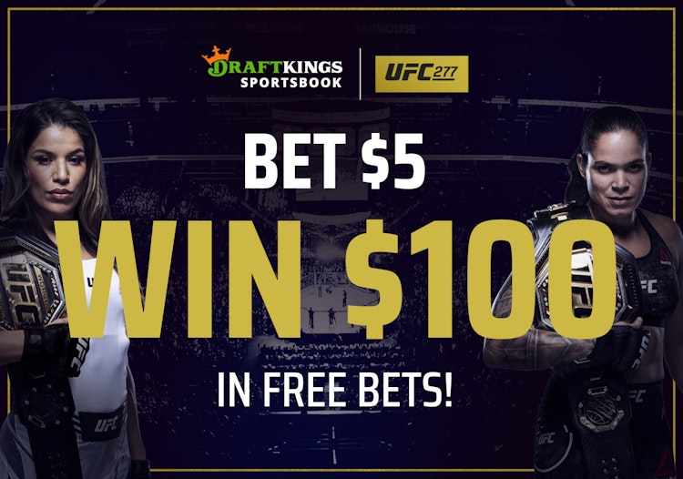 DraftKings Sportsbook UFC 277 Promo Code Unlocks $100 Bonus