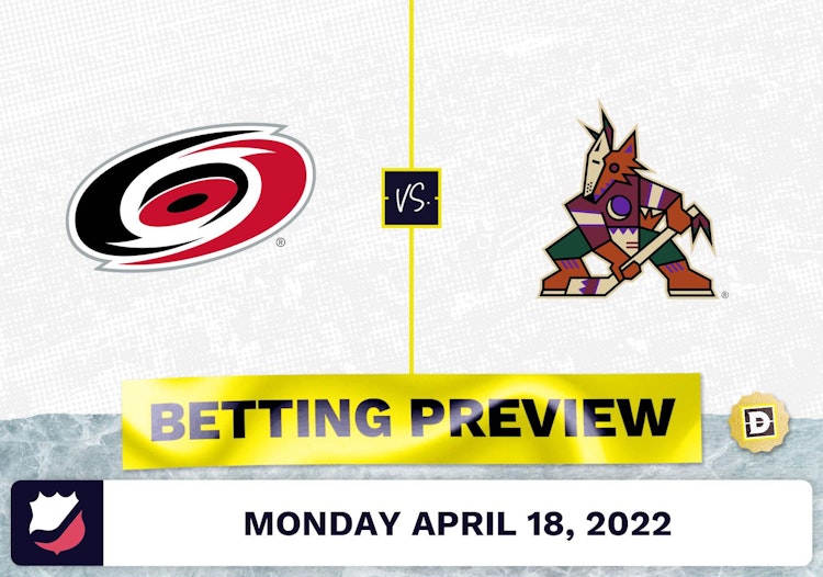 Hurricanes vs. Coyotes Prediction and Odds - Apr 18, 2022