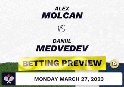 Alex Molcan vs. Daniil Medvedev Predictions - Mar 27, 2023