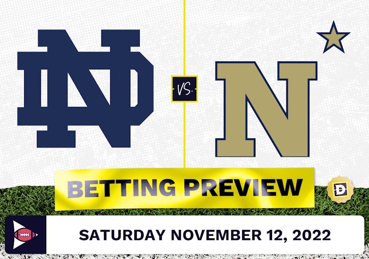 Notre Dame vs. Navy CFB Prediction and Odds - Nov 12, 2022