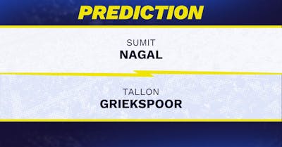 Sumit Nagal vs. Tallon Griekspoor Prediction, Odds, Picks for US Open 2024