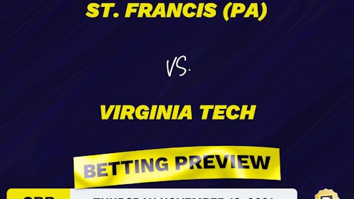 St. Francis (PA) vs. Virginia Tech CBB Predictions and Odds - Nov 18, 2021