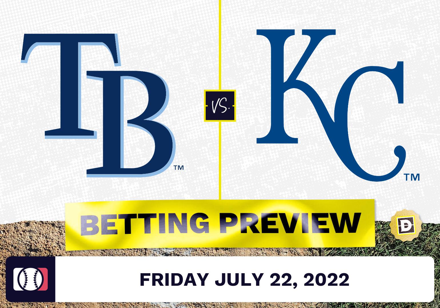 Rays vs. Royals Prediction and Odds - Jul 22, 2022