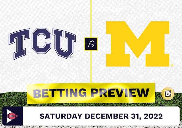 TCU vs. Michigan CFB Prediction and Odds - Dec 31, 2022