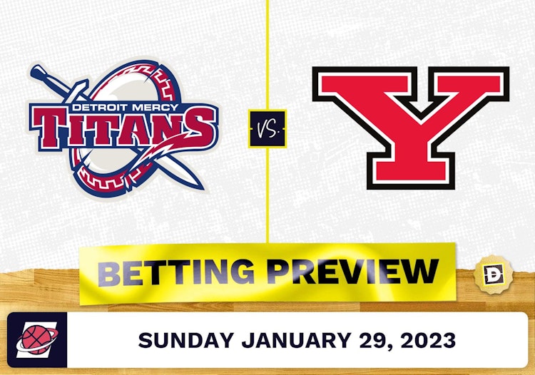 Detroit Mercy vs. Youngstown State CBB Prediction and Odds - Jan 29, 2023