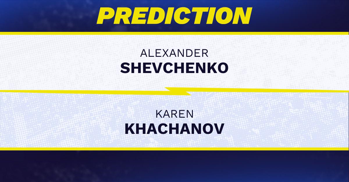 Alexander Shevchenko vs Karen Khachanov Tennis Prediction.