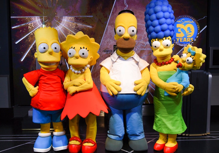 Super Bowl LX 2026 and Lisa Simpson's sports betting predictions.