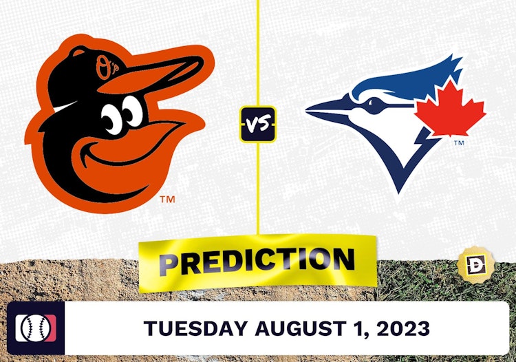 Orioles vs. Blue Jays Prediction for MLB Tuesday [8/1/2023]