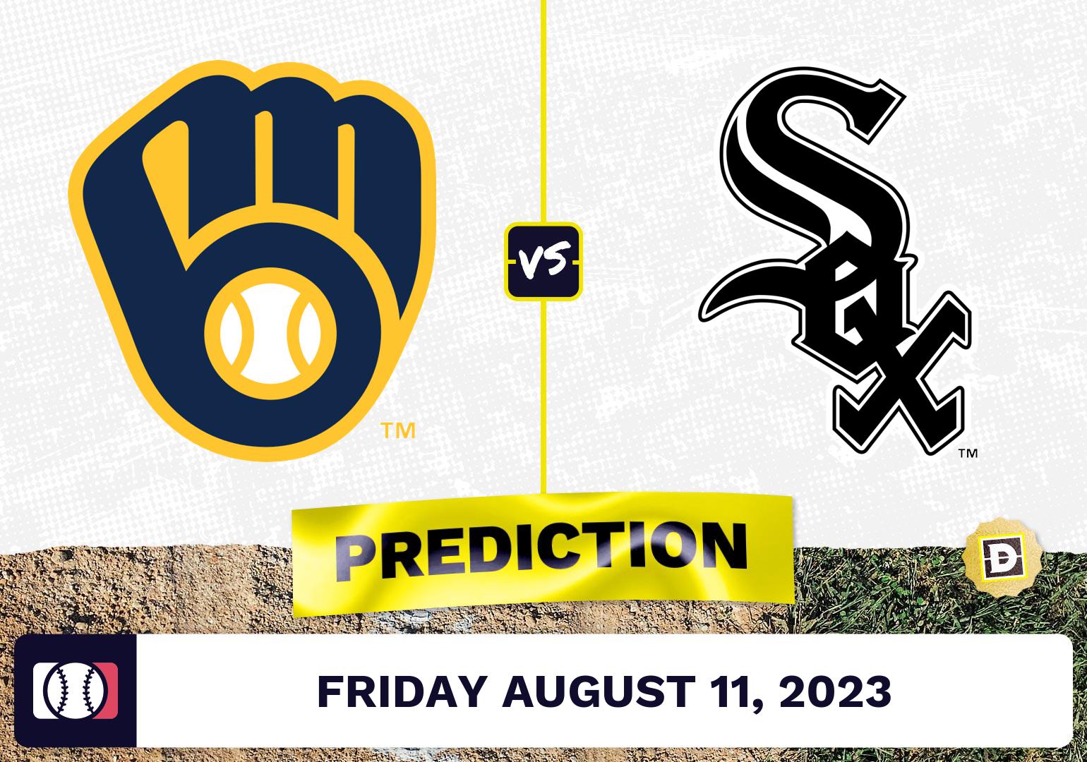 Brewers vs. White Sox Prediction for MLB Friday [8/11/2023]