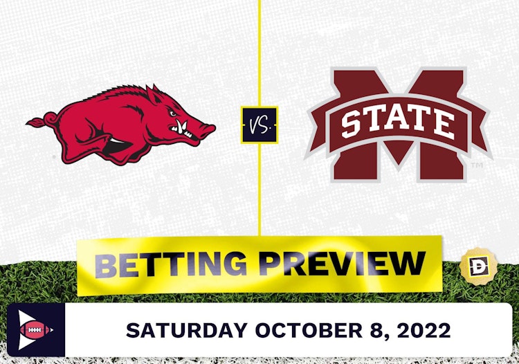 Arkansas vs. Mississippi State CFB Prediction and Odds - Oct 8, 2022