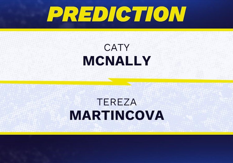 Caty McNally vs Tereza Martincova Tennis Prediction.