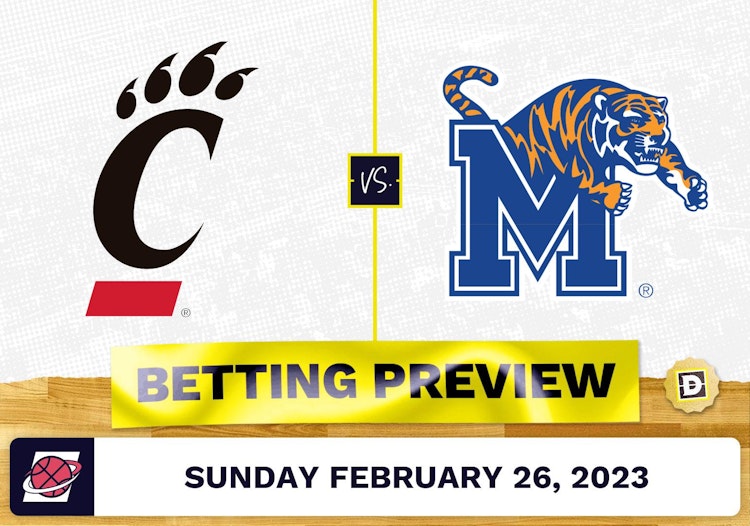 Cincinnati vs. Memphis CBB Prediction and Odds - Feb 26, 2023