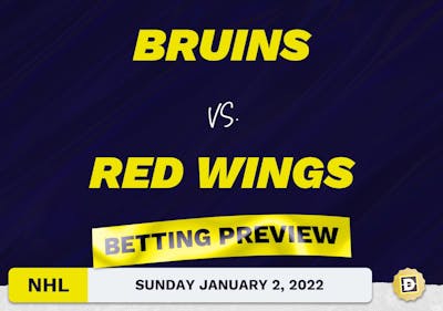 Bruins vs. Red Wings Predictions and Odds - Jan 2, 2022