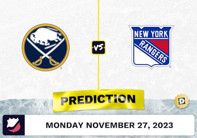 Sabres vs. Rangers Prediction and Odds - November 27, 2023