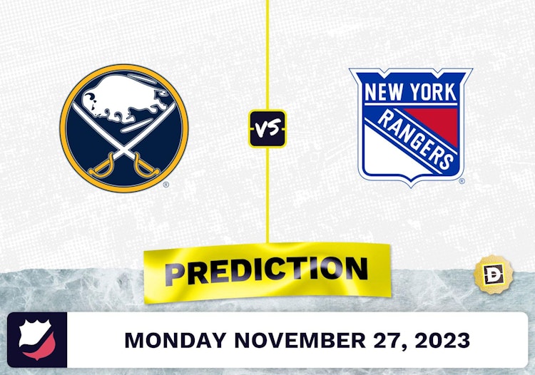 Sabres vs. Rangers Prediction and Odds - November 27, 2023