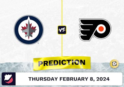 Winnipeg Jets vs. Philadelphia Flyers Prediction, Odds, NHL Picks [2/8/2024]