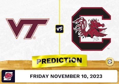 Virginia Tech vs. South Carolina Basketball Prediction - November 10, 2023