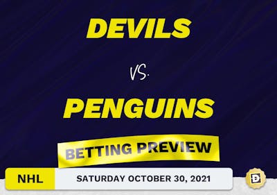 Devils vs. Penguins Predictions and Odds - Oct 30, 2021