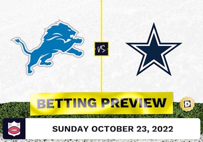 Lions vs. Cowboys Week 7 Prediction and Odds - Oct 23, 2022