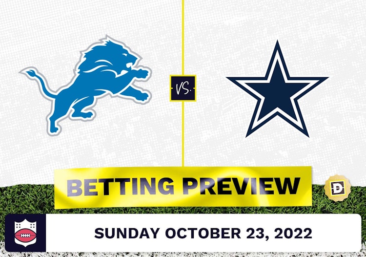 Lions vs. Cowboys Week 7 Prediction and Odds - Oct 23, 2022