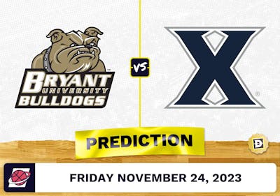 Bryant University vs. Xavier Basketball Prediction - November 24, 2023