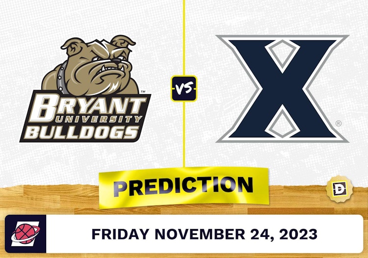 Bryant University vs. Xavier Basketball Prediction - November 24, 2023