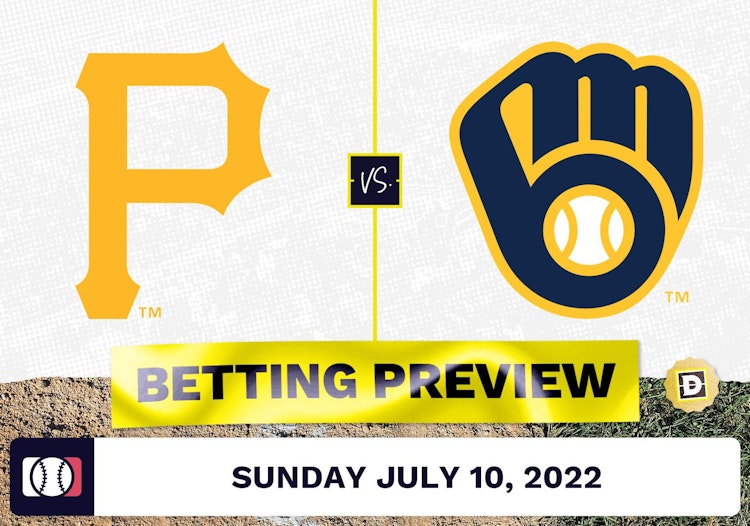 Pirates vs. Brewers Prediction and Odds - Jul 10, 2022