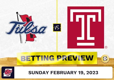 Tulsa vs. Temple CBB Prediction and Odds - Feb 19, 2023