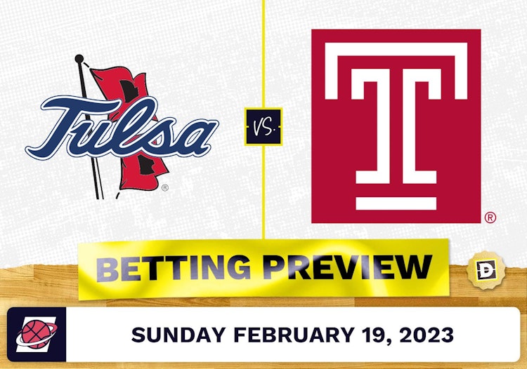 Tulsa vs. Temple CBB Prediction and Odds - Feb 19, 2023