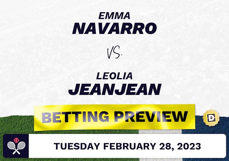 Emma Navarro vs. Leolia Jeanjean Predictions - Feb 28, 2023