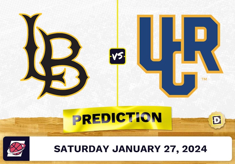 Long Beach State vs. UC Riverside Prediction, Odds, College Basketball Picks [1/27/2024]