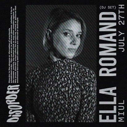 Ella Romand | Disorder @ Vagalume Tulum