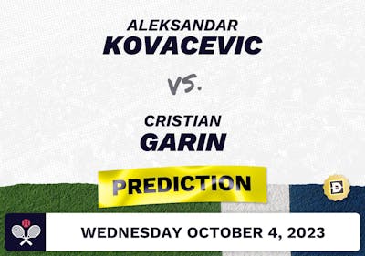 Aleksandar Kovacevic vs. Cristian Garin Prediction - ATP Shanghai 2023