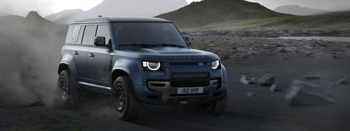 Ein Land Rover Defender.