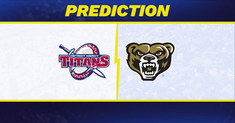 Detroit Mercy-Oakland Predictions and Game Preview.