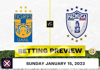 Tigres UANL vs. Pachuca Prediction and Odds - Jan 15, 2023