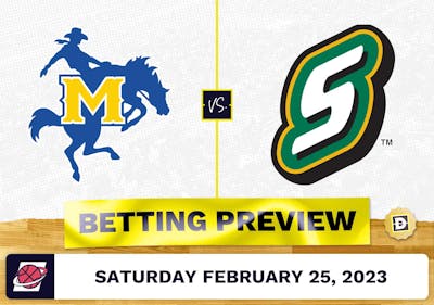 McNeese State vs. Southeastern Louisiana CBB Prediction and Odds - Feb 25, 2023