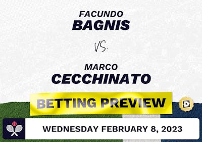 Facundo Bagnis vs. Marco Cecchinato Predictions - Feb 8, 2023