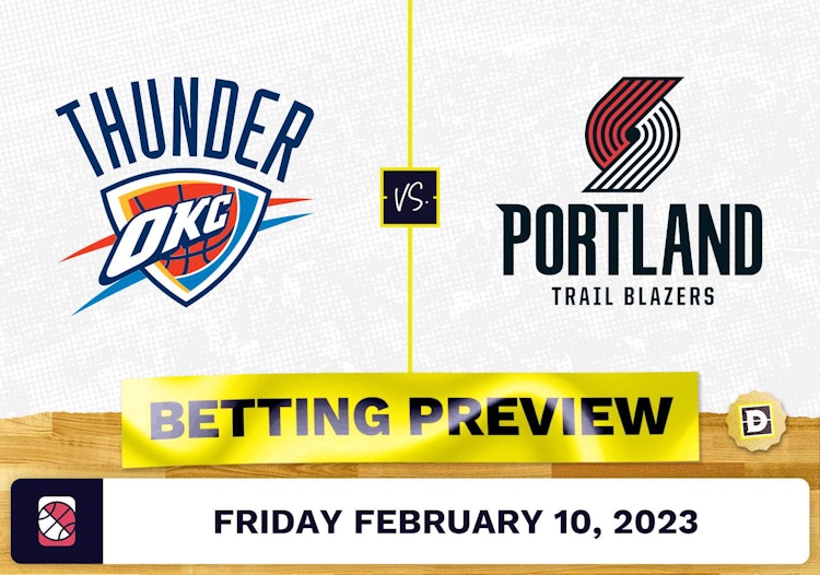 Thunder vs. Trail Blazers Prediction and Odds - Feb 10, 2023