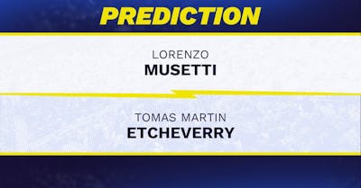 Lorenzo Musetti vs. Tomas Martin Etcheverry prediction, odds, picks for ATP Hong Kong 2026