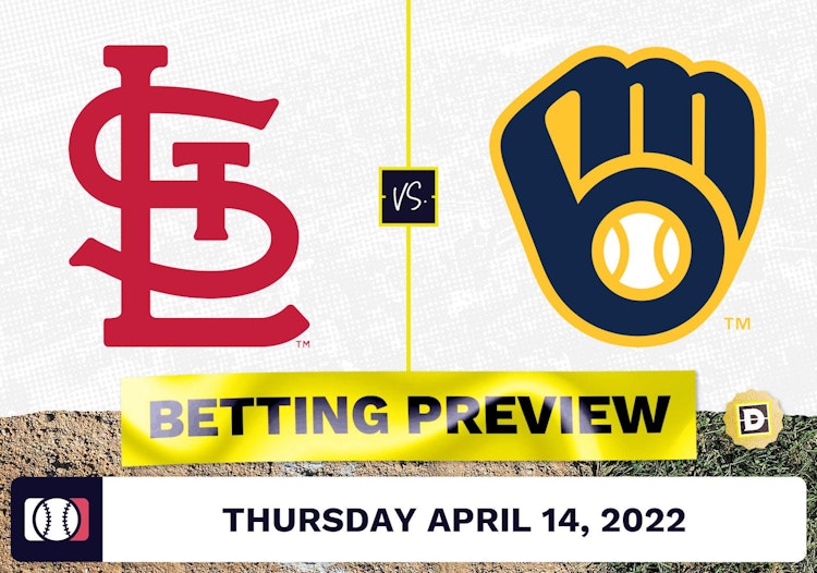 Cardinals vs. Brewers Prediction and Odds - Apr 14, 2022