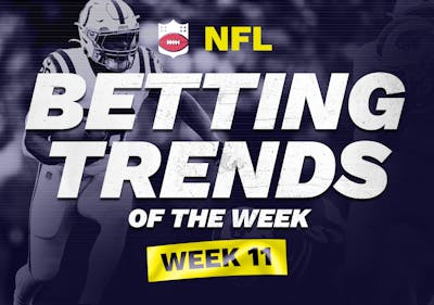 NFL 2021 - Week 11 Betting Trends: Divisional Leaders Chopping and Changing