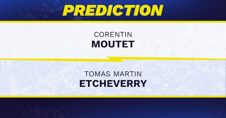 Corentin Moutet vs Tomas Etcheverry Tennis Prediction.