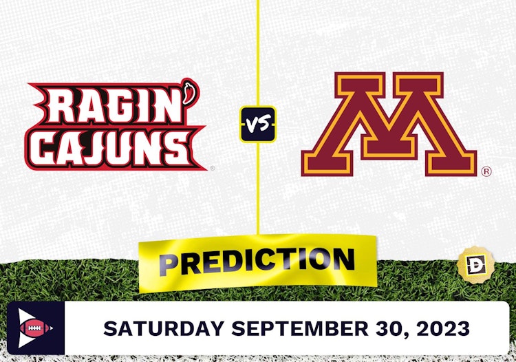 Louisiana-Lafayette vs. Minnesota CFB Prediction and Odds - September 30, 2023