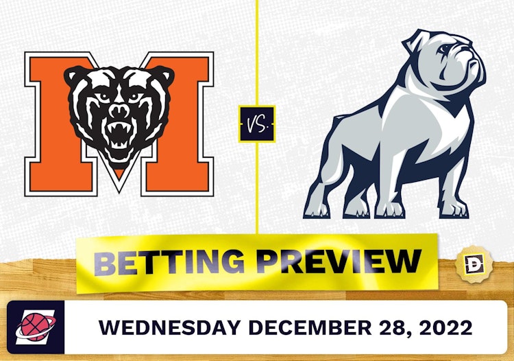 Mercer vs. Samford CBB Prediction and Odds - Dec 28, 2022