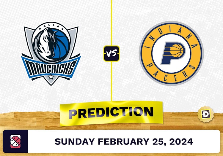 Dallas Mavericks vs. Indiana Pacers Prediction, Odds, NBA Picks [2/25/2024]