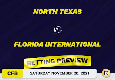North Texas vs. Florida International CFB Predictions and Odds - Nov 20, 2021