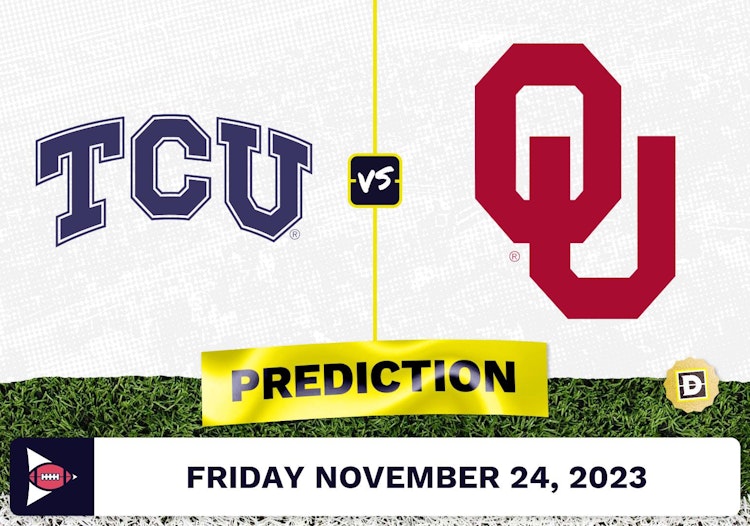 TCU vs. Oklahoma CFB Prediction and Odds - November 24, 2023