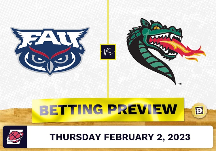 Florida Atlantic vs. UAB CBB Prediction and Odds - Feb 2, 2023