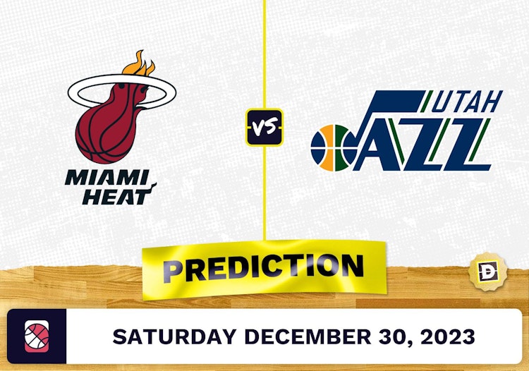 Miami Heat vs. Utah Jazz Prediction, Odds, NBA Picks  [12/30/2023]